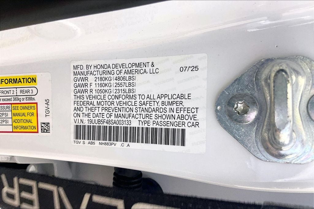 2025 Acura TLX Technology Package