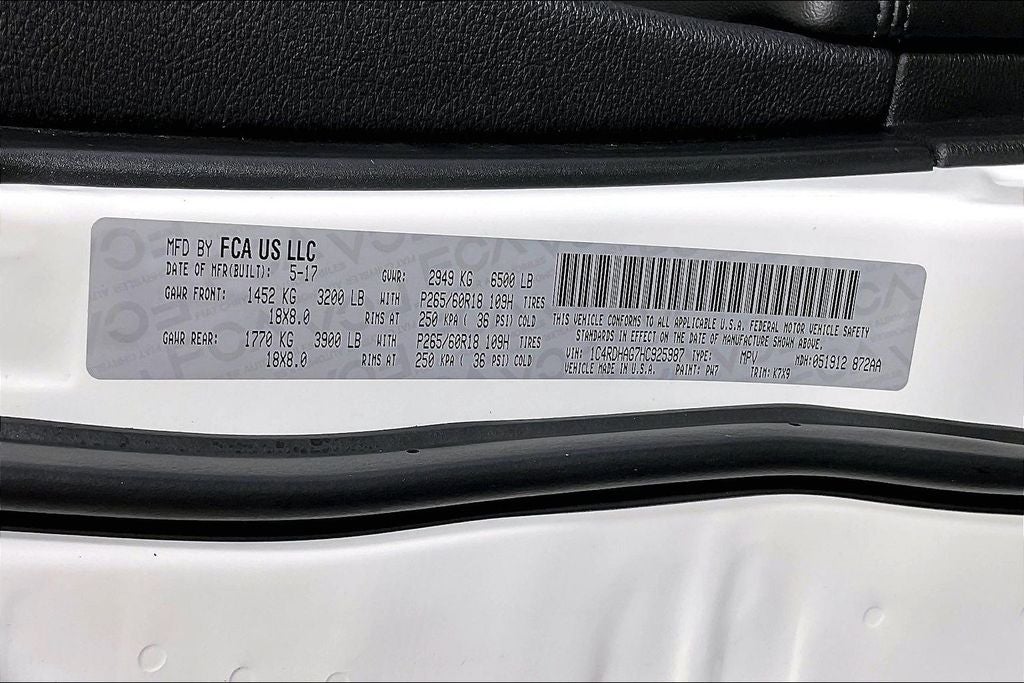 2017 Dodge Durango SXT