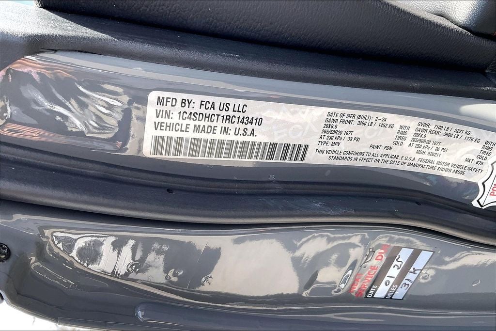 2024 Dodge Durango R/T