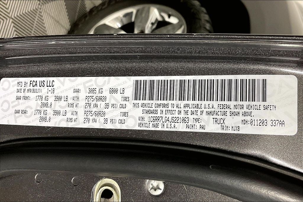 2018 RAM 1500 Big Horn