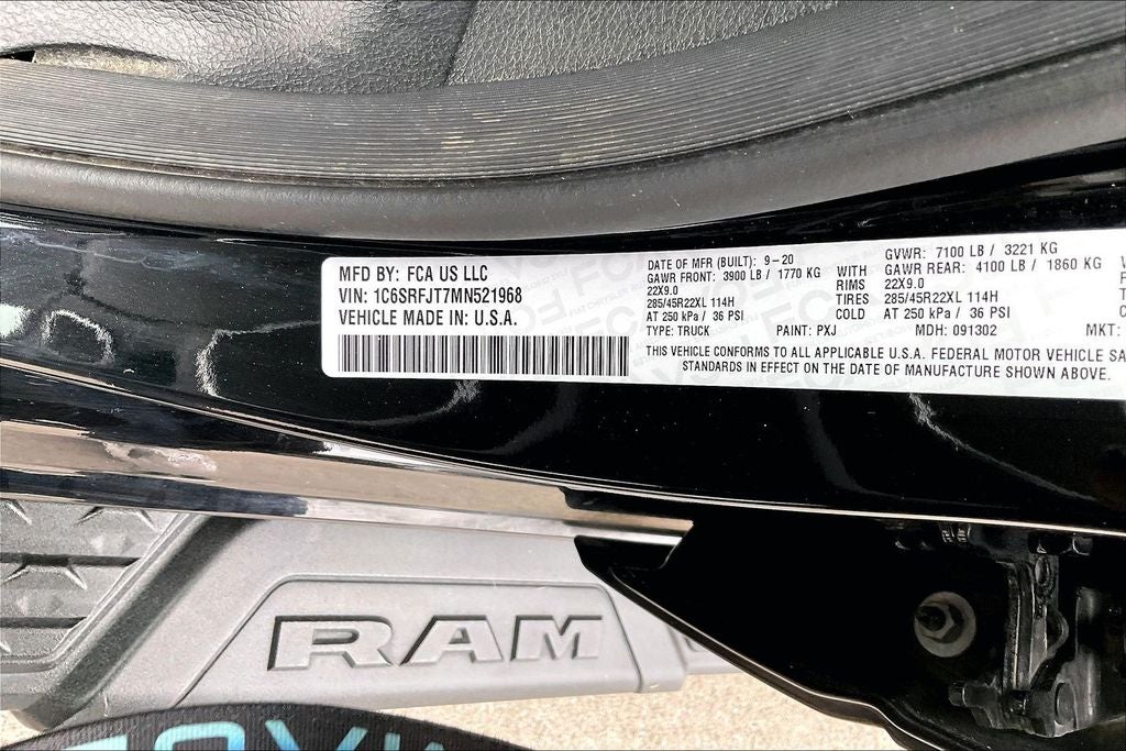 2021 RAM 1500 Laramie