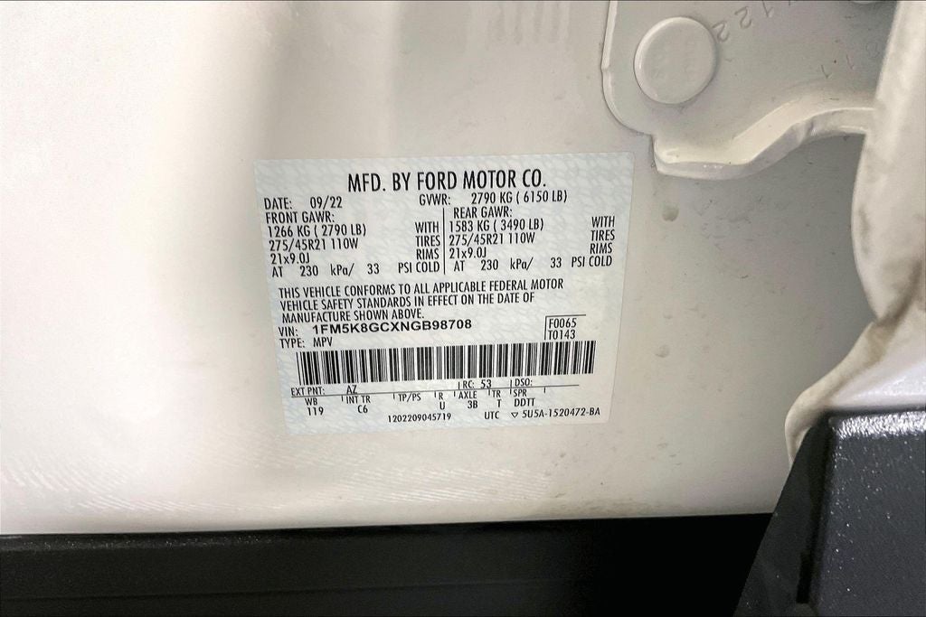 2022 Ford Explorer ST