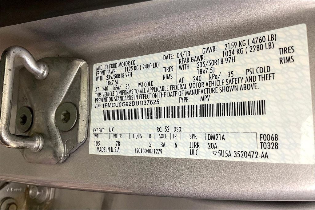 2013 Ford Escape SE