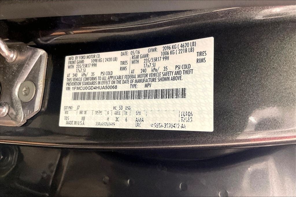 2017 Ford Escape SE