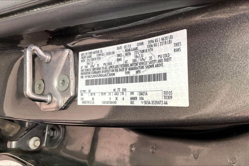 2013 Ford Escape SEL
