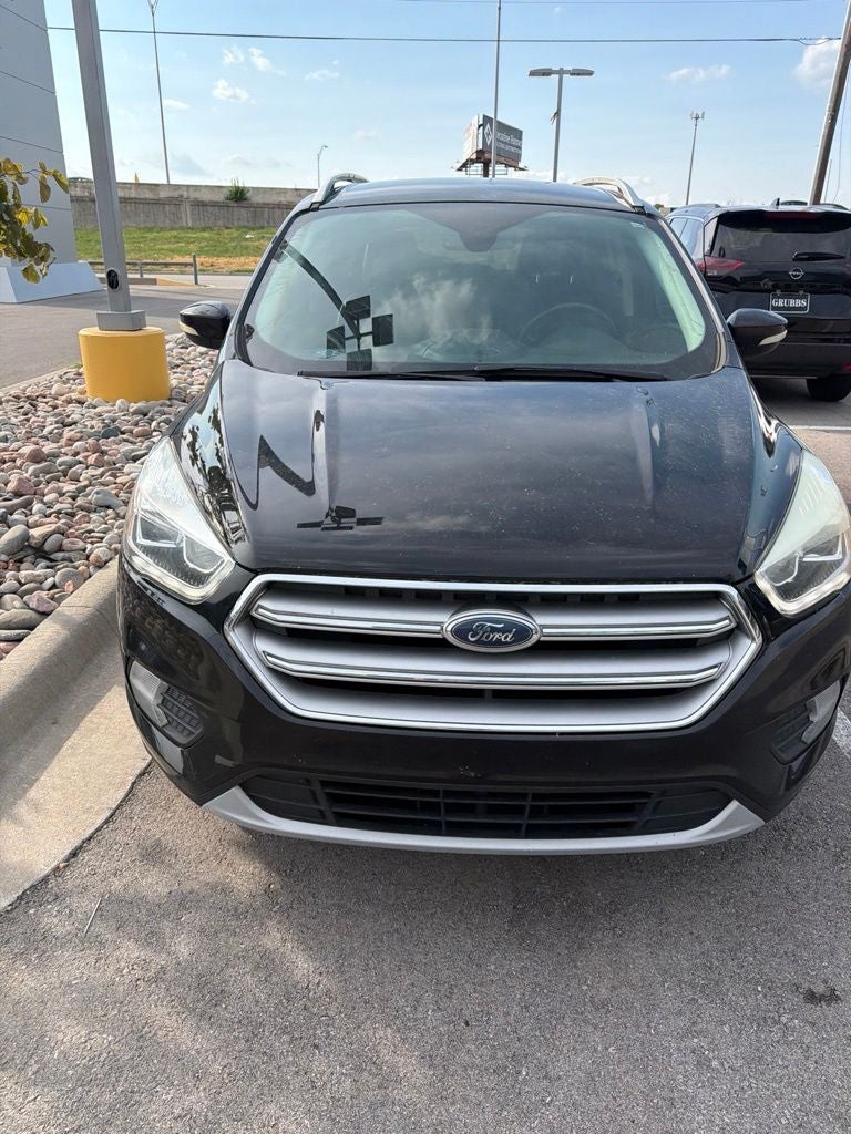 Used 2017 Ford Escape Titanium with VIN 1FMCU0JD2HUD93227 for sale in Tulsa, OK