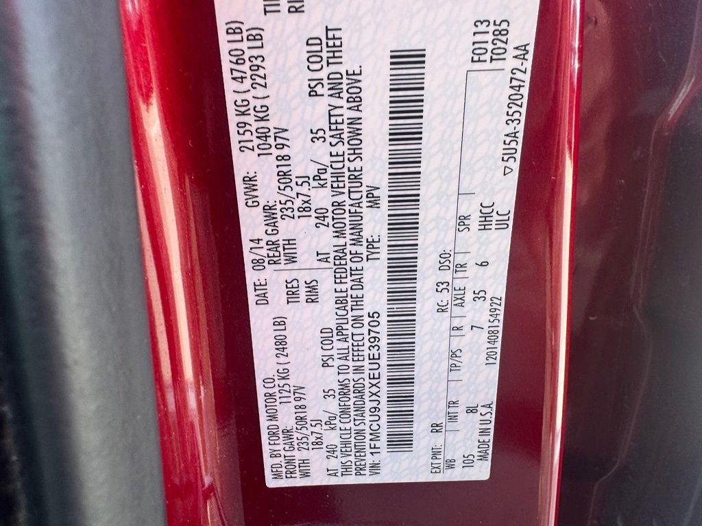 2014 Ford Escape Titanium