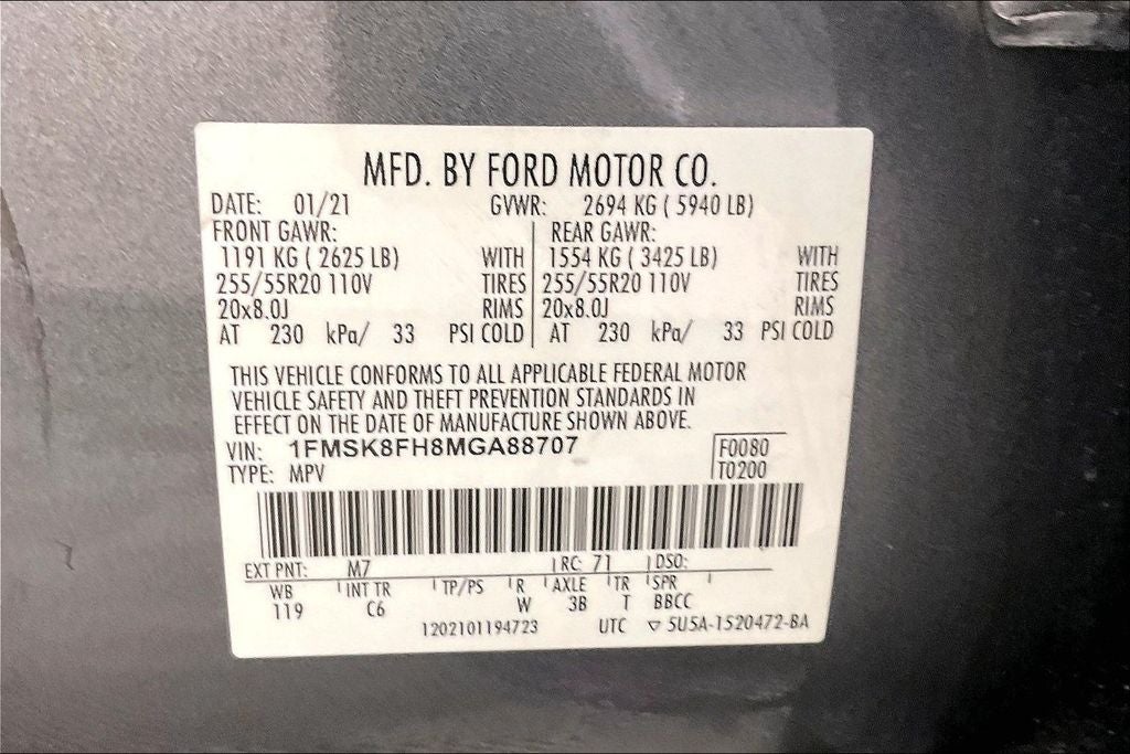 2021 Ford Explorer Limited