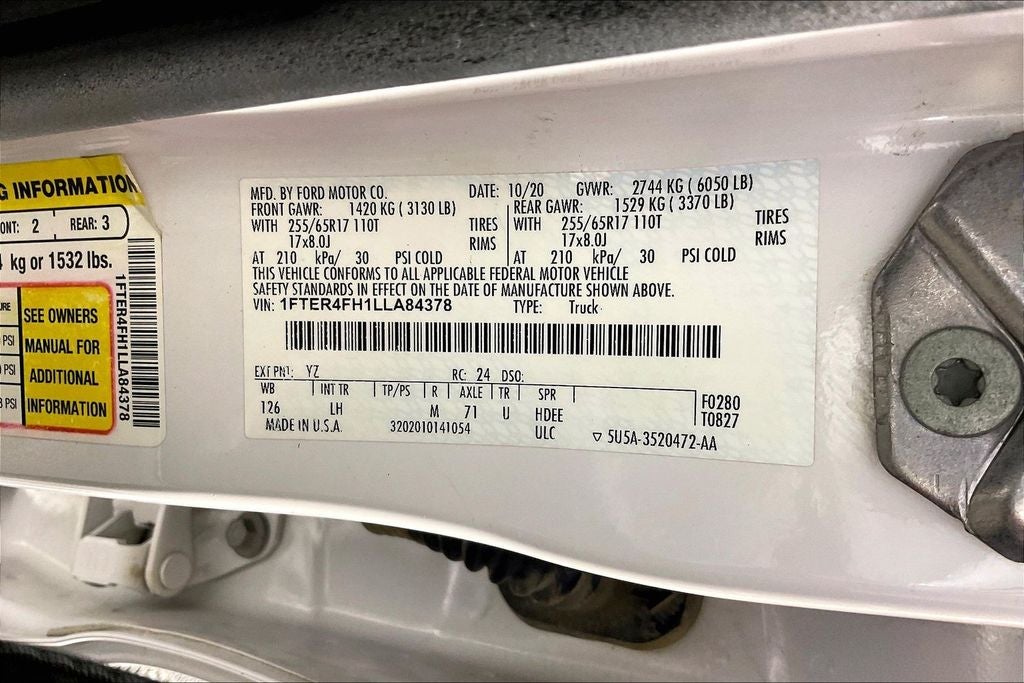 2020 Ford Ranger XLT