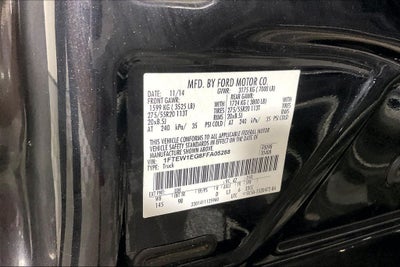 2015 Ford F-150 Platinum