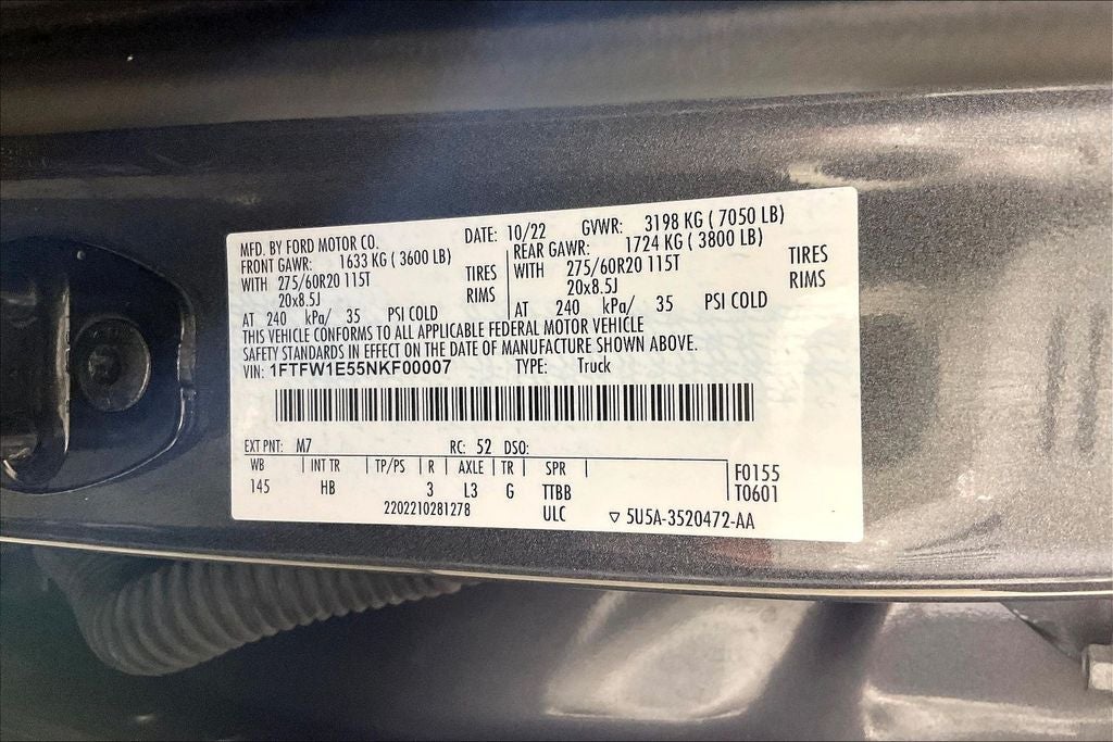 2022 Ford F-150 Lariat