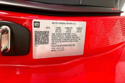 2024 Chevrolet Corvette Stingray 1LT