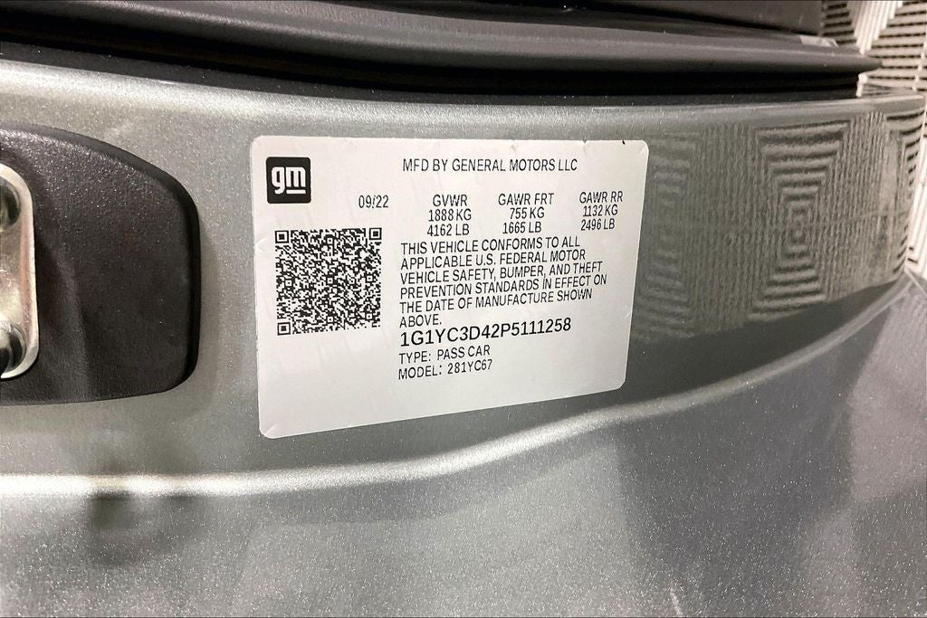 2023 Chevrolet Corvette Stingray 3LT