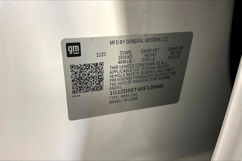 2024 Chevrolet Malibu LT 1LT