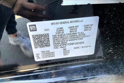 2022 Chevrolet Silverado 2500HD LTZ