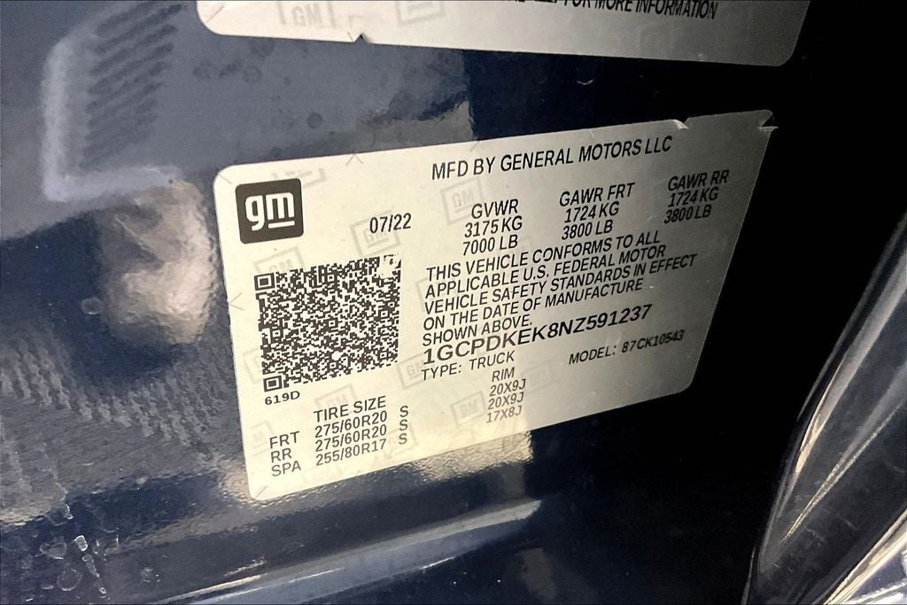 2022 Chevrolet Silverado 1500 LT