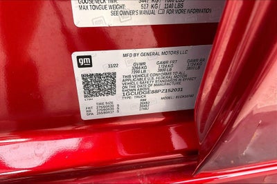 2023 Chevrolet Silverado 1500 LTZ