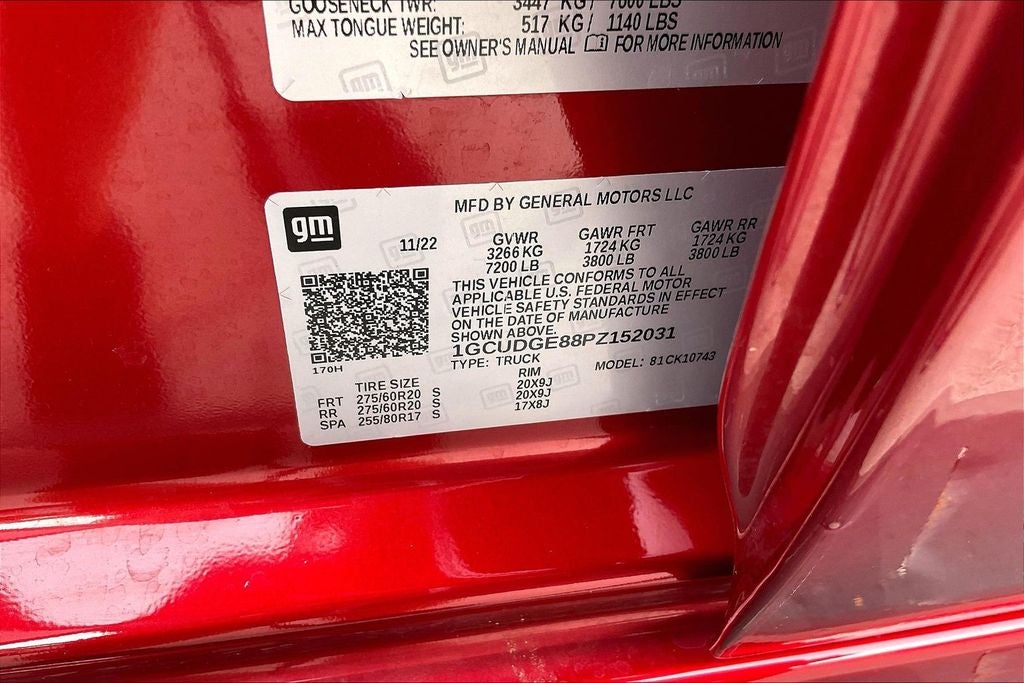 2023 Chevrolet Silverado 1500 LTZ