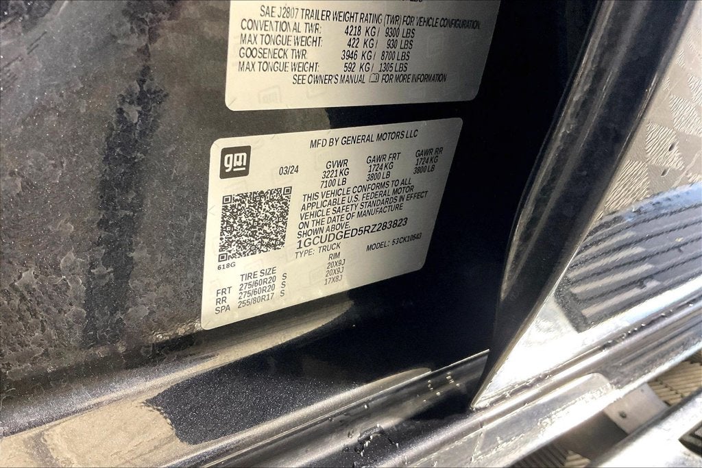 2024 Chevrolet Silverado 1500 LTZ