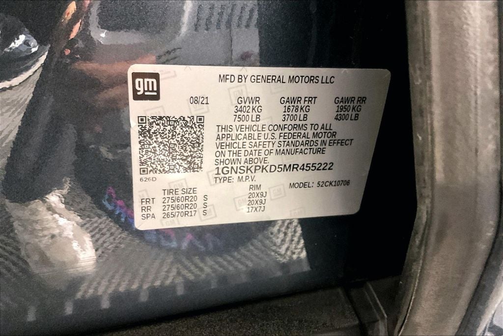 2021 Chevrolet Tahoe Z71