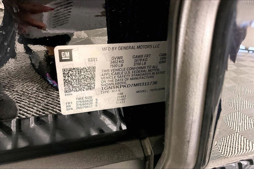 2021 Chevrolet Tahoe Z71