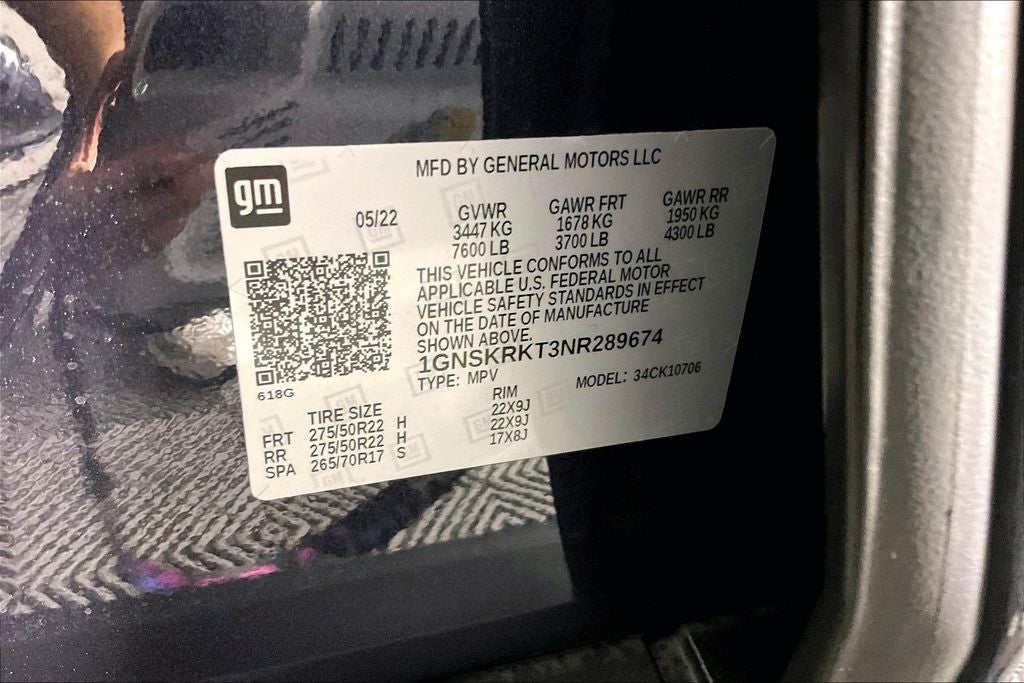 2022 Chevrolet Tahoe RST