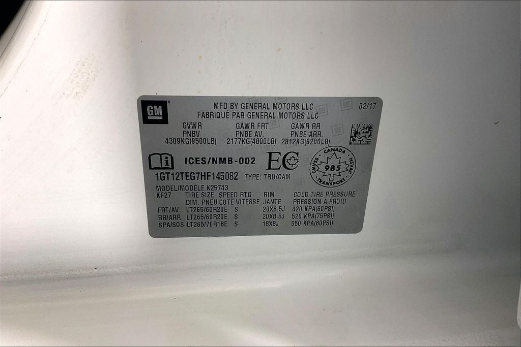 2017 GMC Sierra 2500HD SLT