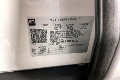 2025 Cadillac Escalade Sport Touring Package