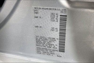 2024 Nissan Altima 2.5 SV