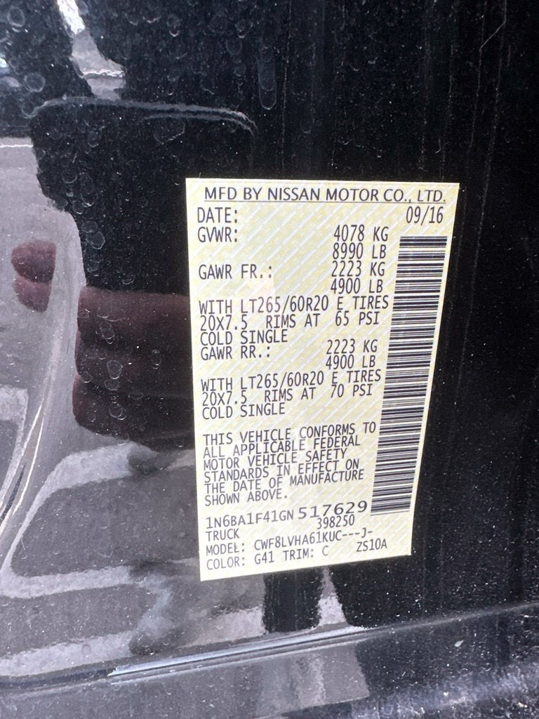 2016 Nissan Titan XD SL
