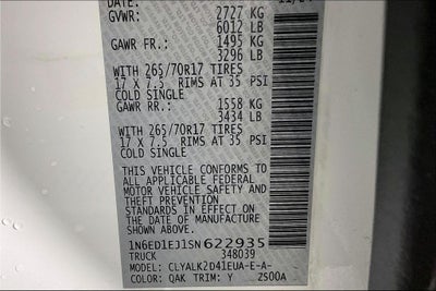 2025 Nissan Frontier Crew Cab PRO-X®