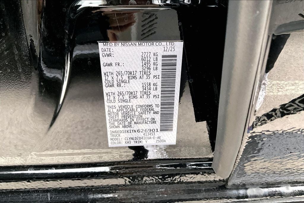 2026 Nissan Frontier Crew Cab PRO-4X®