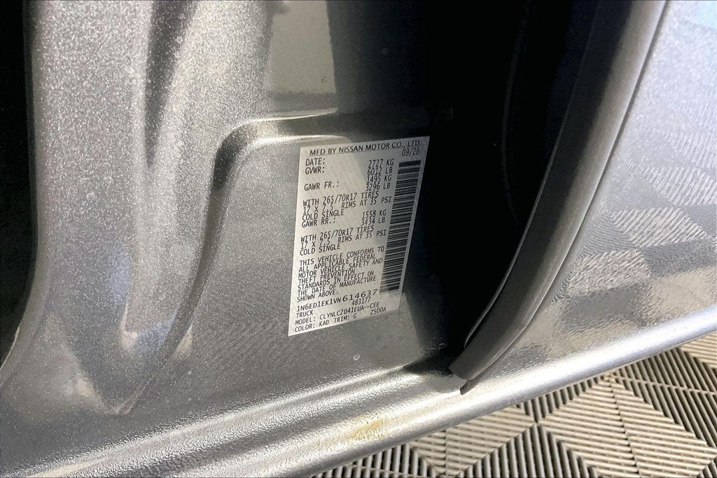 2027 Nissan Frontier SV