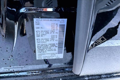 2026 Nissan Frontier Crew Cab SV