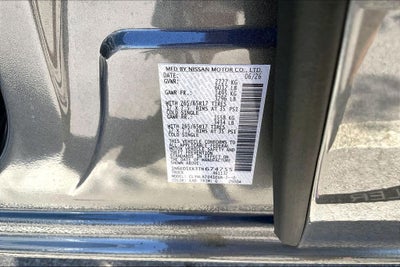 2026 Nissan Frontier SV