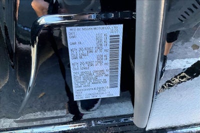 2026 Nissan Frontier Crew Cab SV