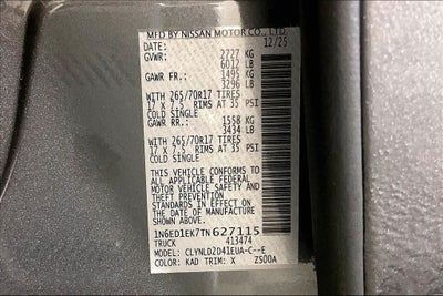 2026 Nissan Frontier Crew Cab PRO-4X®