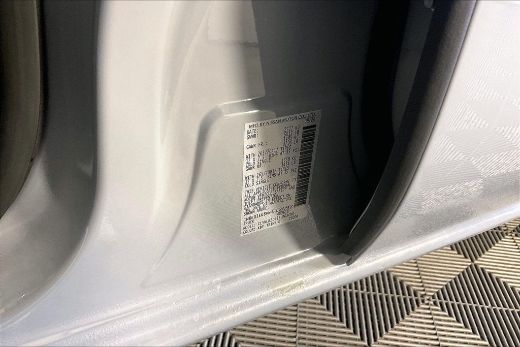 2027 Nissan Frontier SV