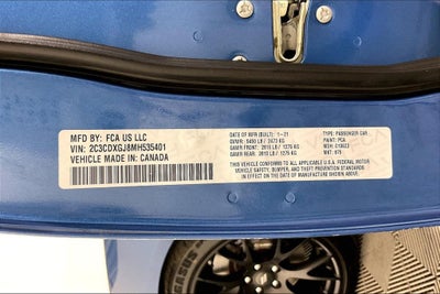 2021 Dodge Charger R T Scat Pack