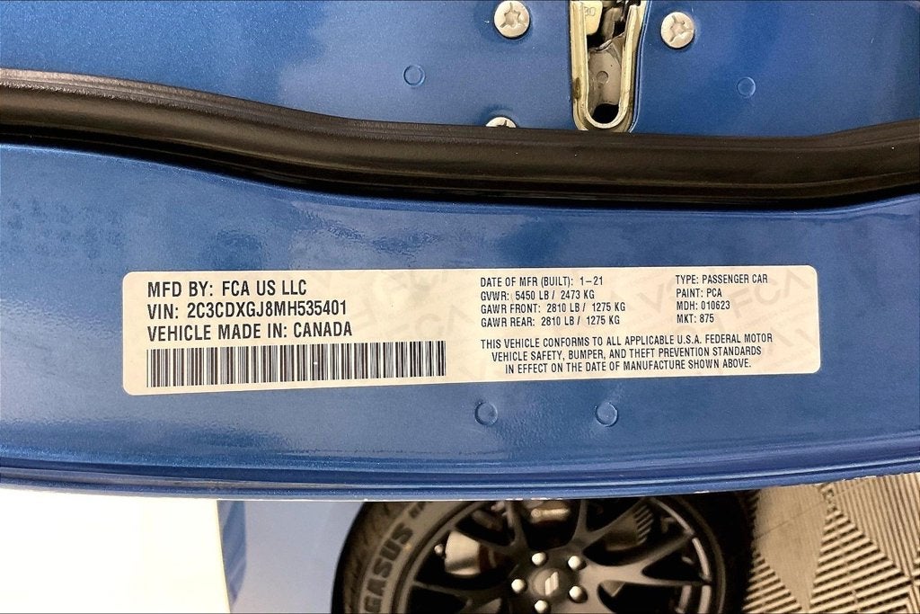 2021 Dodge Charger R T Scat Pack