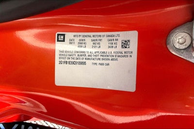 2012 Chevrolet Camaro 1LT