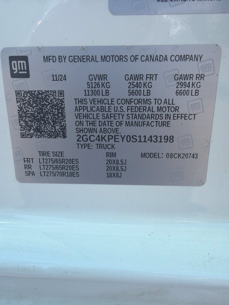 2025 Chevrolet Silverado 2500HD LTZ