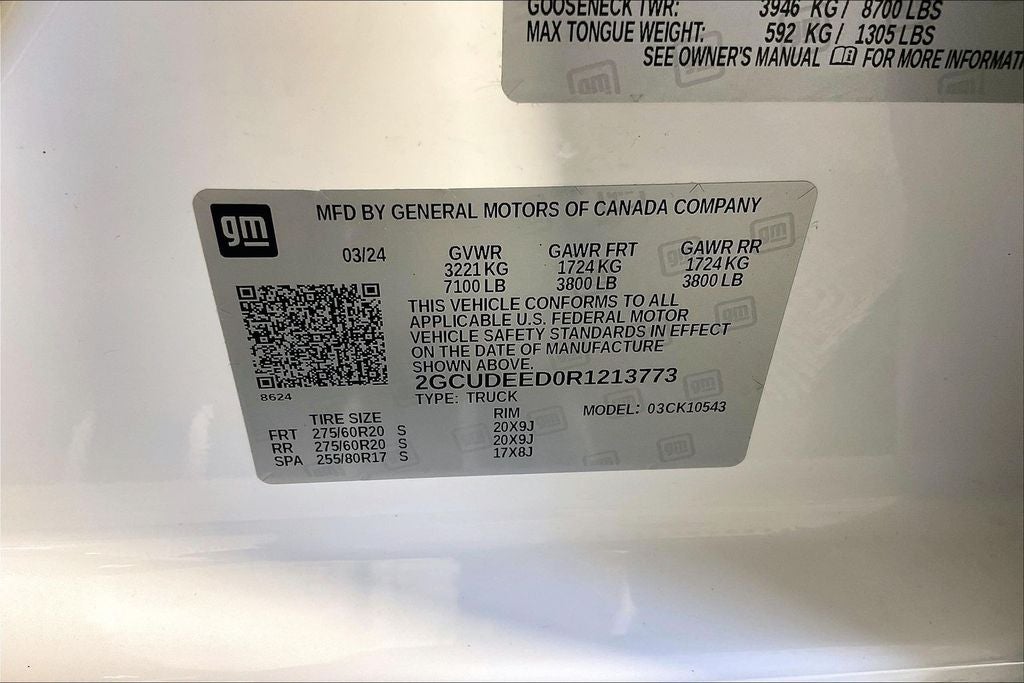 2024 Chevrolet Silverado 1500 RST