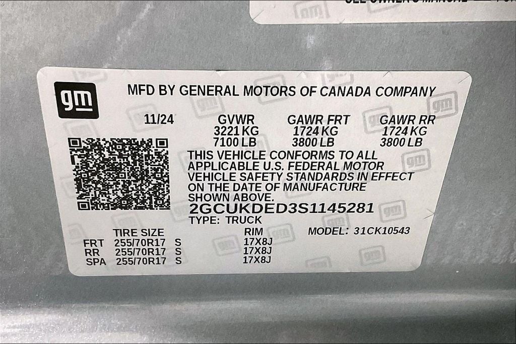 2025 Chevrolet Silverado 1500 LT LT1