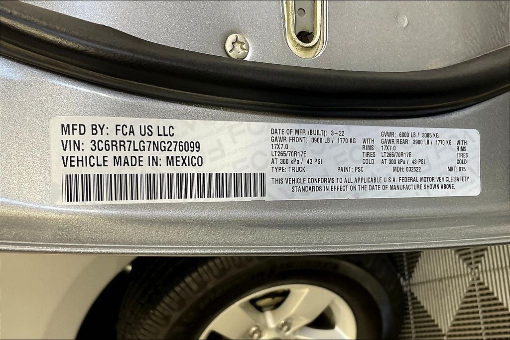 2022 RAM 1500 Classic SLT