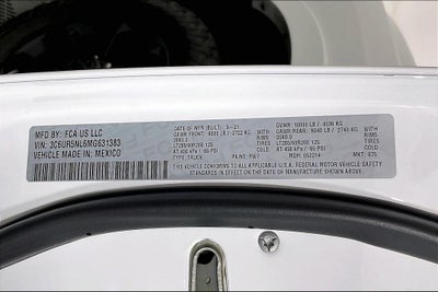 2021 RAM 2500 Laramie Mega Cab