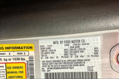 2022 Ford Bronco Sport Big Bend