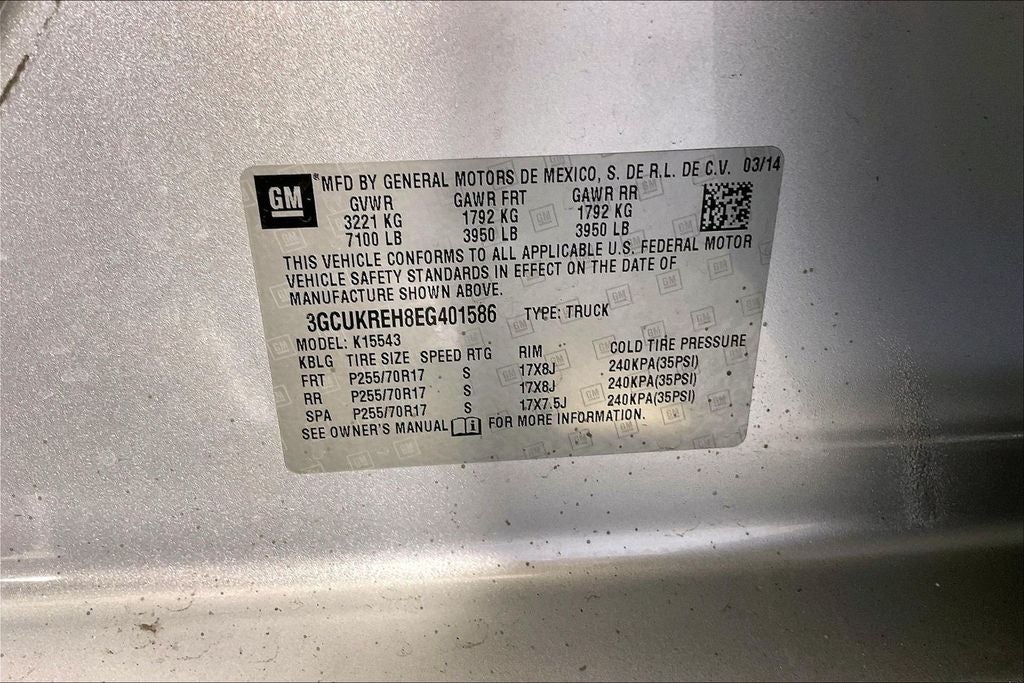 2014 Chevrolet Silverado 1500 LT LT1