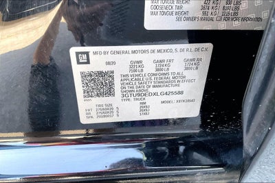 2020 GMC Sierra 1500 SLT