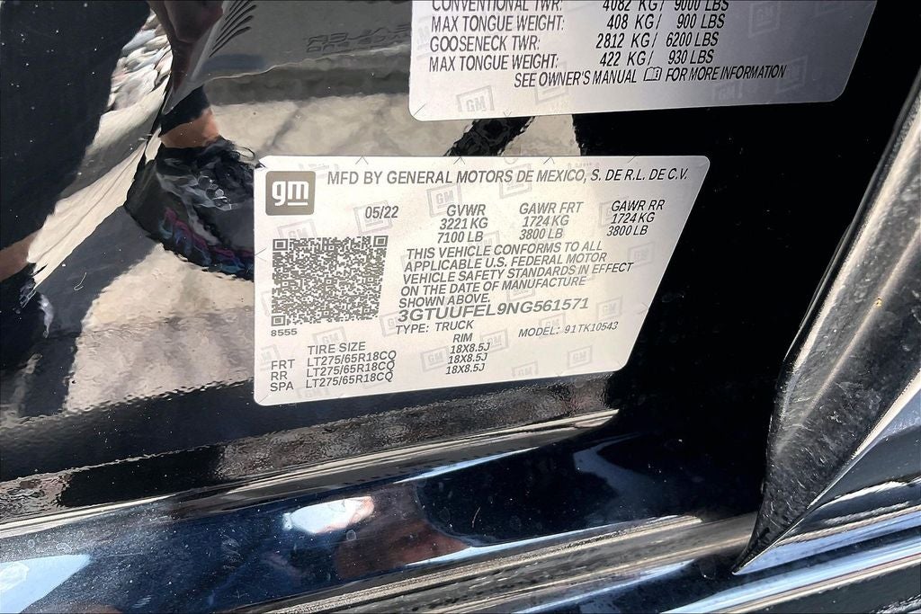 2022 GMC Sierra 1500 AT4X